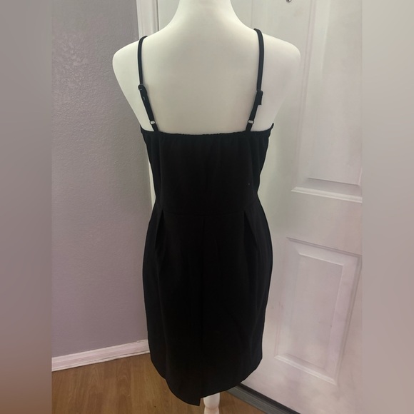 Handmade | 1920s inspired day minidress. Spaghetti strap, button through. Size L - Picture 6 of 8